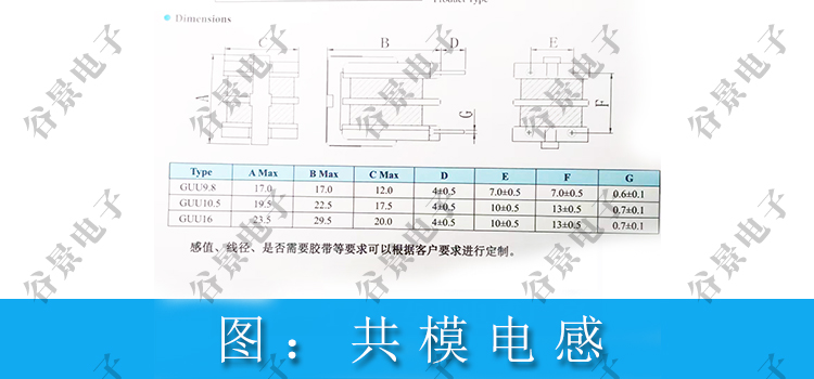 最新UU共模電感規(guī)格書(shū)請(qǐng)收好備用 2 蘇州谷景電子有限公司 2